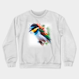 Artistic bird Crewneck Sweatshirt